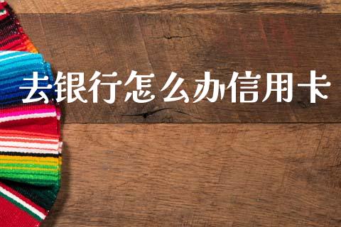 去银行怎么办信用卡_https://wap.ycdhulan.com_金融咨询_第1张