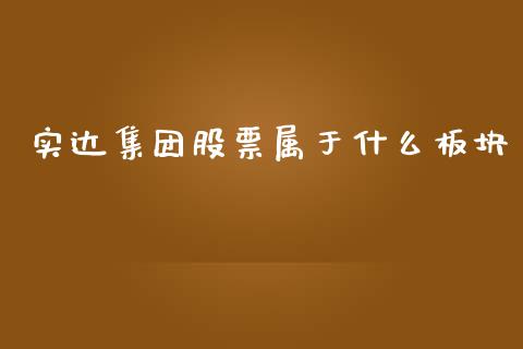 实达集团股票属于什么板块_https://wap.ycdhulan.com_财经新闻_第1张