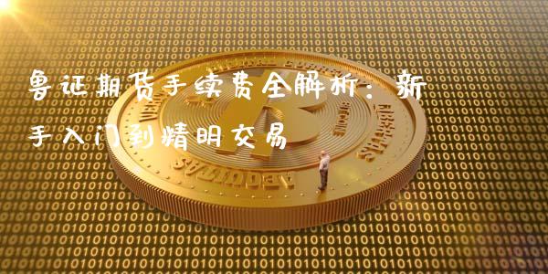 鲁证期货手续费全解析：新手入门到精明交易_https://wap.ycdhulan.com_财经新闻_第1张