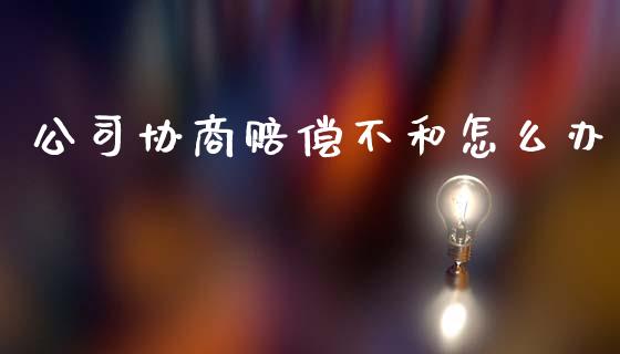 公司协商赔偿不和怎么办_https://wap.ycdhulan.com_财经新闻_第1张