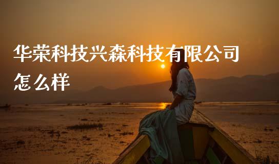 华荣科技兴森科技有限公司怎么样_https://wap.ycdhulan.com_金融咨询_第1张