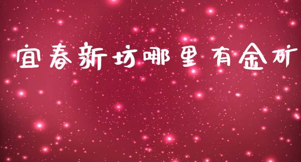 宜春新坊哪里有金矿_https://wap.ycdhulan.com_货币市场_第1张
