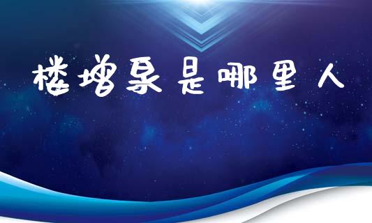 楼增泉是哪里人_https://wap.ycdhulan.com_财务投资_第1张