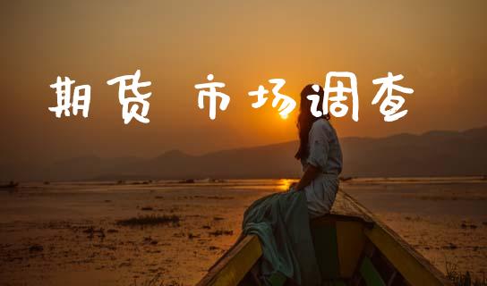 期货 市场调查_https://wap.ycdhulan.com_财务投资_第1张