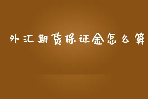 外汇期货保证金怎么算_https://wap.ycdhulan.com_财务投资_第1张