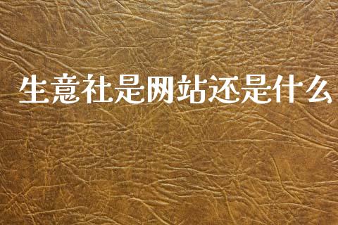 生意社是网站还是什么_https://wap.ycdhulan.com_货币市场_第1张