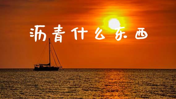 沥青什么东西_https://wap.ycdhulan.com_财务投资_第1张