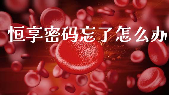 恒享密码忘了怎么办_https://wap.ycdhulan.com_货币市场_第1张