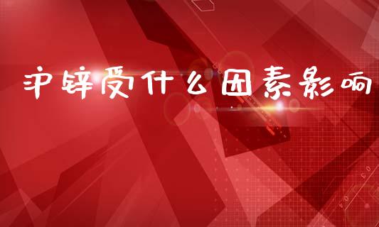 沪锌受什么因素影响_https://wap.ycdhulan.com_货币市场_第1张