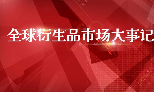 全球衍生品市场大事记_https://wap.ycdhulan.com_金融咨询_第1张