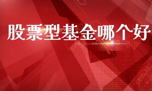 股票型基金哪个好_https://wap.ycdhulan.com_财经新闻_第1张