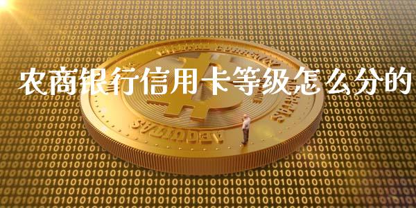 农商银行信用卡等级怎么分的_https://wap.ycdhulan.com_货币市场_第1张