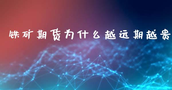 铁矿期货为什么越远期越贵_https://wap.ycdhulan.com_财务投资_第1张