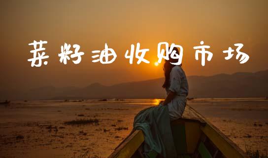 菜籽油收购市场_https://wap.ycdhulan.com_国际财经_第1张
