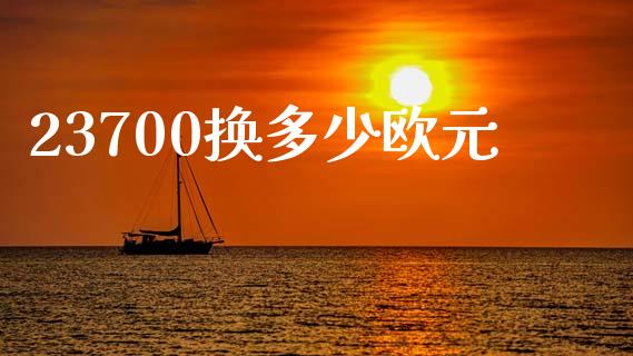 23700换多少欧元_https://wap.ycdhulan.com_国际财经_第1张