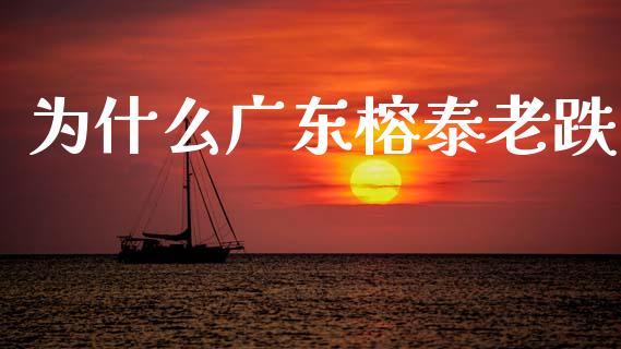 为什么广东榕泰老跌_https://wap.ycdhulan.com_财经新闻_第1张
