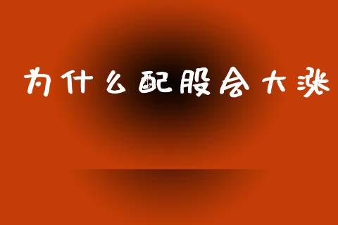 为什么配股会大涨_https://wap.ycdhulan.com_货币市场_第1张