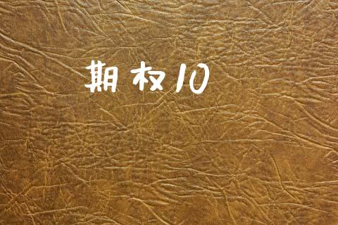 期权10_https://wap.ycdhulan.com_国际财经_第1张