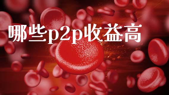 哪些p2p收益高_https://wap.ycdhulan.com_金融咨询_第1张