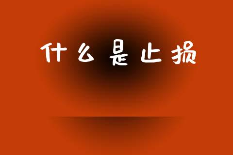 什么是止损_https://wap.ycdhulan.com_财务投资_第1张