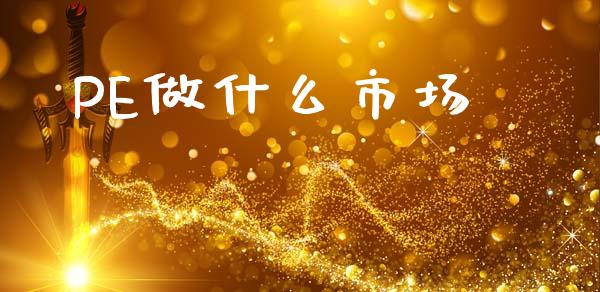 PE做什么市场_https://wap.ycdhulan.com_投资基金_第1张