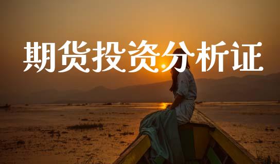 期货投资分析证_https://wap.ycdhulan.com_投资基金_第1张