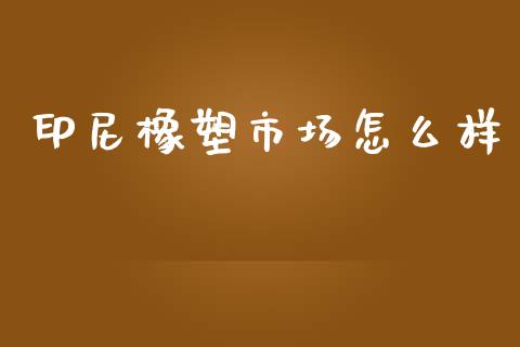印尼橡塑市场怎么样_https://wap.ycdhulan.com_金融咨询_第1张