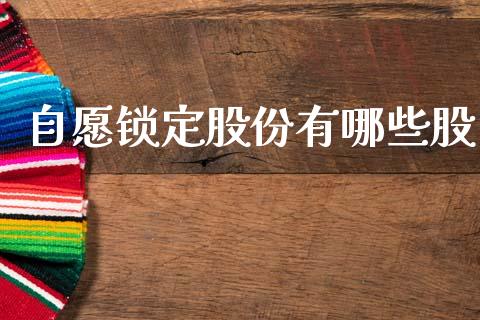 自愿锁定股份有哪些股_https://wap.ycdhulan.com_货币市场_第1张