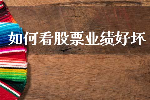 如何看股票业绩好坏_https://wap.ycdhulan.com_金融咨询_第1张