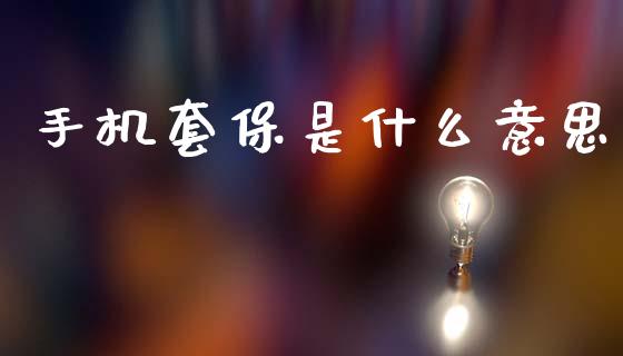 手机套保是什么意思_https://wap.ycdhulan.com_财经新闻_第1张