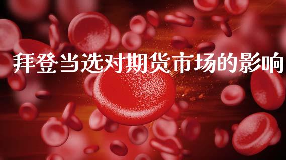 拜登当选对期货市场的影响_https://wap.ycdhulan.com_投资基金_第1张