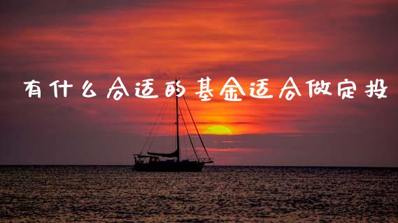 有什么合适的基金适合做定投_https://wap.ycdhulan.com_财经新闻_第1张