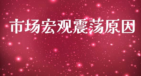 市场宏观震荡原因_https://wap.ycdhulan.com_财务投资_第1张