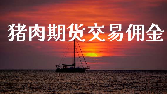 猪肉期货交易佣金_https://wap.ycdhulan.com_财务投资_第1张