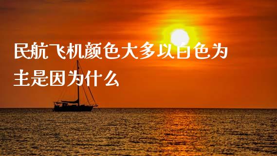 民航飞机颜色大多以白色为主是因为什么_https://wap.ycdhulan.com_财务投资_第1张