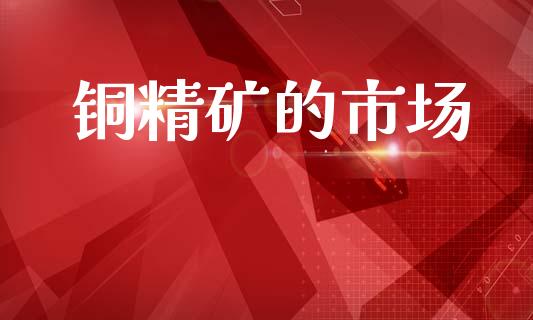 铜精矿的市场_https://wap.ycdhulan.com_财务投资_第1张