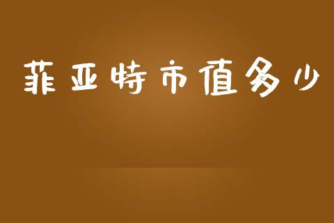菲亚特市值多少_https://wap.ycdhulan.com_投资基金_第1张