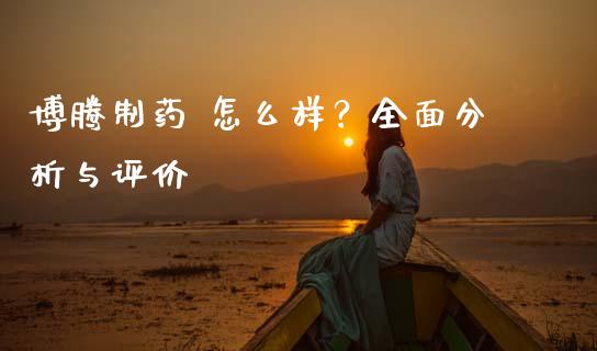 博腾制药 怎么样？全面分析与评价_https://wap.ycdhulan.com_财经新闻_第1张