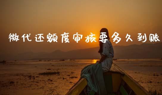 微代还额度审核要多久到账_https://wap.ycdhulan.com_金融咨询_第1张