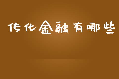 传化金融有哪些_https://wap.ycdhulan.com_货币市场_第1张