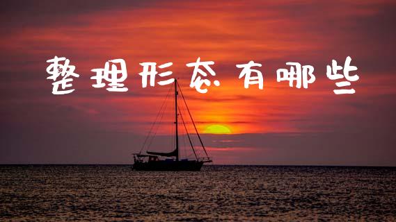 整理形态有哪些_https://wap.ycdhulan.com_财务投资_第1张