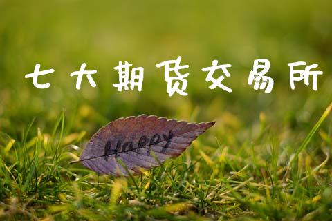 七大期货交易所_https://wap.ycdhulan.com_财务投资_第1张