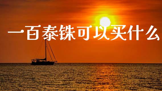 一百泰铢可以买什么_https://wap.ycdhulan.com_金融咨询_第1张
